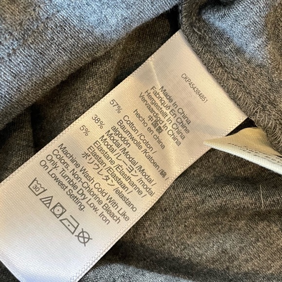 Madewell MWL Breeze Drawstring Romper Charcoal Gray Size Medium - Picture 5 of 11